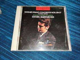 EMI古典 莫扎特 MOZART PIANO DANIEL BARENBOIM CD 日版 拆封