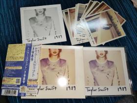 Taylor Swift 1989 拍立得付 首版 CD 日版 拆封 配件齐 9新
