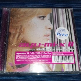 滨崎步 ayu-mix II version Non-Stop Mega Mix 初回2CD 日版拆封