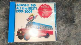 岚 ARASHI 5x10 All the BEST 1999-2009 通常盘2CD 日版仅拆原包