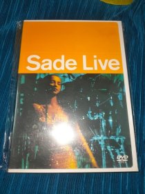 沙黛 Sade Live 欧版 DVD 拆封 侧面轻微褪色