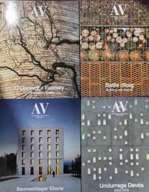 AV Monografias Monographs 4本西班牙建筑大师杂志