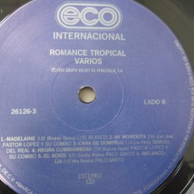 ROMANCE TROPICAL  VARIOS  黑胶LP唱片