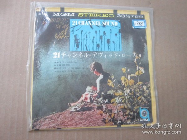 主题音乐 TWENTY ONE CHANNEL SOUND DAVID ROSE AND HIS ORCHESTRA 7寸黑胶LP唱片