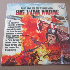 战争影视主题音乐  Geoff Love And His Orchestra – Big War Movie Themes 黑胶LP唱片
