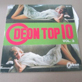 deon top 10  盘号cw 1013  影视音乐 10寸红色LP唱片