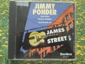 波普爵士 Jimmy Ponder – James Street 开封CD