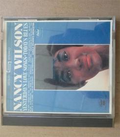 Nancy Wilson -   Yesterday's Love Songs 爵士专辑 开封CD