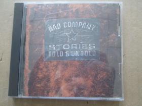 硬核摇滚 Bad Company – Stories Told & Untold 开封CD