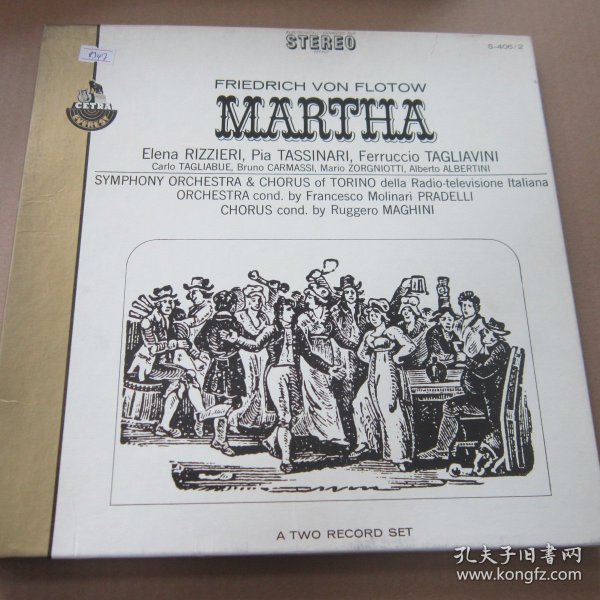 Friedrich von Flotow – Martha 黑胶2LP唱片