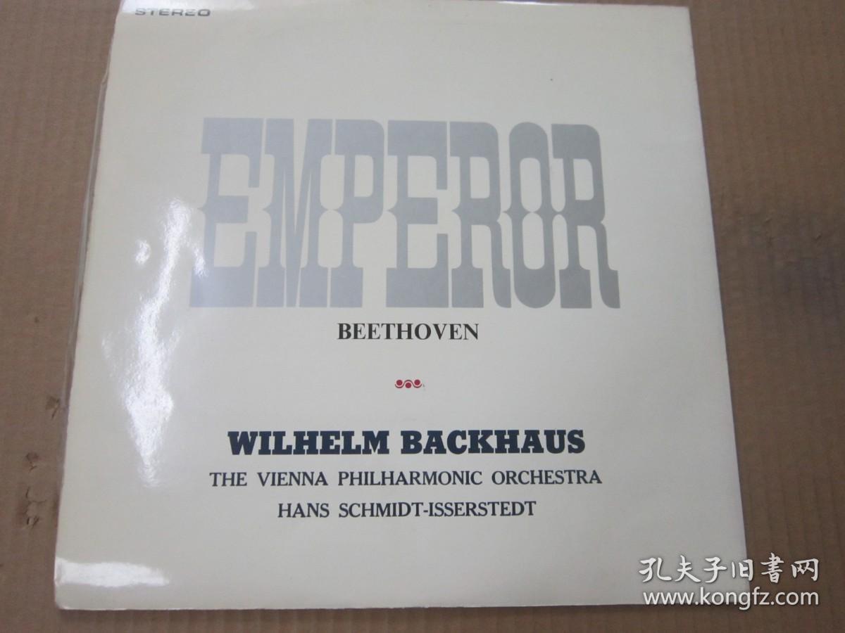 巴克豪斯 - 贝多芬第5钢琴协奏曲《皇帝》黑胶LP唱片
Beethoven*, Wilhelm Backhaus, The Vienna Philharmonic Orchestra*, Hans Schmidt-Isserstedt – Emperor