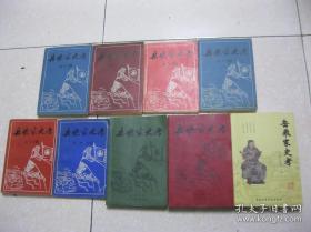 岳飞家史考（第一册至第九册，共9本。岳氏家谱、岳氏宗谱、岳氏族谱类，是岳飞及其五个儿子岳云、岳雷、岳霖、岳震、岳霆后裔的家族谱资料，岳飞后裔遍布全国各地以及其他一些国家。值得珍藏）