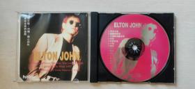 CD： ELTON JOHN 1CD盒装  完好 完美流畅播放 有歌词