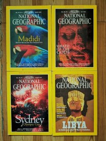 NATIONAL GEOGRAPHIC 2000.3.7.8.11  四册合售