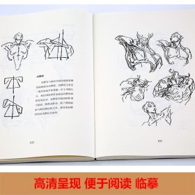 【2册548页】解构人体+伯里曼人体结构绘画教学 中央美术学院入门基础教材教程骨骼肌肉全身艺术人体解剖造型雕塑素描速写临摹书籍