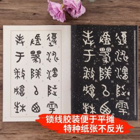 大篆散氏盘原拓本李瑞清临本大篆 铭文字帖 篆书成人初学者毛笔书法练字帖名碑帖临摹