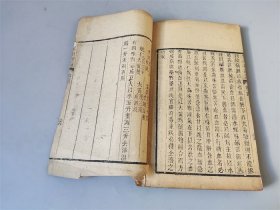 清代中期木板印中医《伤寒明理论》一套2本