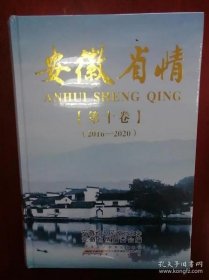 中国安徽省情（2016-2020）  五年规划  五年总结