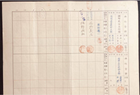 满洲轴承制造株式会社，拾株卷，国币500元，康德8年；岡部商店印刷，稀少