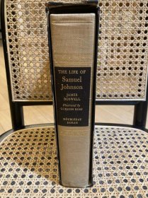 The Life of Samuel Johnson（鲍斯威尔《约翰生博士传》，大家Gordon Ross彩色、黑白插图，限印本，亲笔签名带编号，布面精装大开本，毛边，带书匣，1945年美国初版）