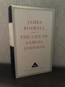 The Life of Samuel Johnson（鮑斯威爾《約翰生傳》，古往今來傳記翹楚，注釋詳盡，資料豐富，布面精裝，帶護(hù)封，人人文庫，可讀可藏，好品相）