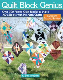 英文原版 Quilt Block Genius 迷你被子 拼凑