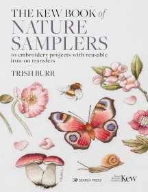 The Kew Book of Nature Samplers 可重复使用熨烫转印刺绣书