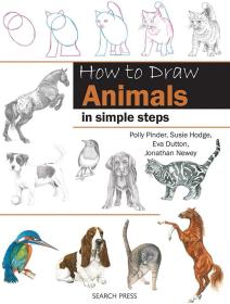 原版 动物简笔画步骤解析 How to Draw: Animals in Simple Steps