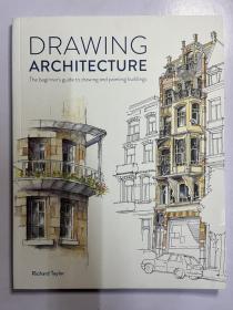绘画建筑 城市景观水彩Drawing Architecture 初学指南 英文原版