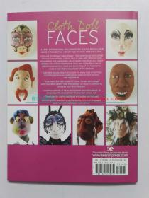 英文原版 手工缝制布娃娃脸 Cloth Doll Faces