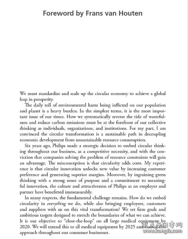 点击查看原图 循环经济手册 英文原版 The Circular Economy Handbook