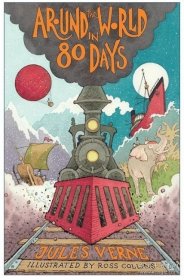 中学生文学经典 八十天环游地球 英文原版 Junior Classics Around the World in Eighty Days