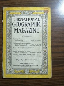 The National Geographic Magazine 美国国家地理 1947年11月 新德里 也门 极光（无后封面）