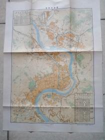 吉林市街图（据1965年出版的编绘）
