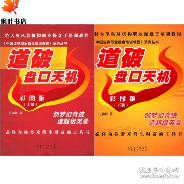 《中国证券职业操盘培训教程》系列丛书：道破盘口天机彩图版（上册）