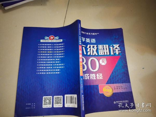 大学英语六级翻译30天速成胜经/大学英语四六级实力提升系列