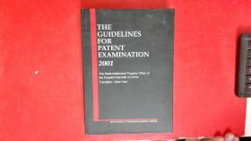 THE GUIDELINES FOR PATENT EXAMINATION 2001