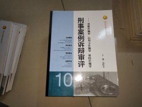 刑法分则实务丛书·刑事案例诉辩审评：票据诈骗罪信用卡诈骗罪保险诈骗罪