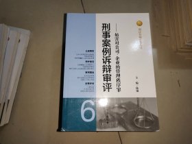 刑法分则实务丛书·刑事案例诉辩审评（6）：妨害对公司、企业的管理秩序罪