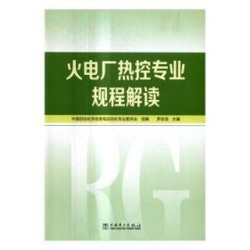 现货速发 火电厂热控专业规程解读 9787512398061  罗志浩 中国电力出版社  火电厂热力系统规程中国