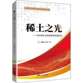 现货速发 稀土之光头稀土业创新转型发展纪实 9787555515234  巴·那顺乌日图 远方出版社