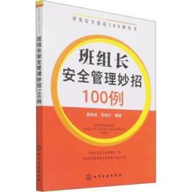 班组安全建设100例丛书--班组长安全管理妙招100例