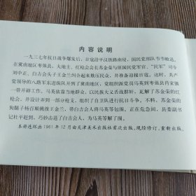 雷人版 平原枪声 连环画小人书 共5册 32开大精 傅洪生 绘 连环画出版社 布脊版