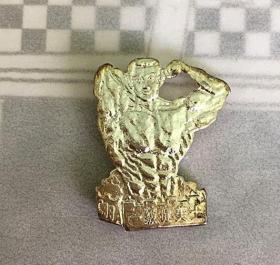 一级健美士证章徽章 体育运动纪念章胸针