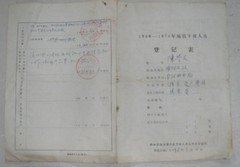 76年响水县革命委员会下放人员工作办公室