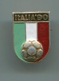 1990年 意大利 FIFA 世界杯足球 纪念章 徽章