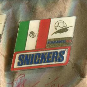 1998年 法国世界杯 足球 FIFA 徽章 Snickers系列 墨西哥