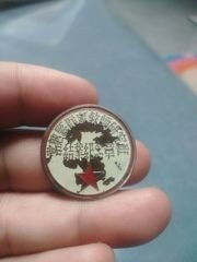 早期江苏省常熟县群众教师研究班结业纪念章，品好包老