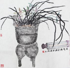 阮振亚花鸟国画
阮振亚，字天声，1950年11月生于浙江杭州，师从著名书画家许竹楼先生，现为浙江现代画院副院长、中国作家书画院浙江分院副院长、杭州市书画艺术研究会顾问、杭州市下城区政协武林书画院副院长、杭州钱塘书画研究社副社长兼秘书长、民革杭州市书画支部副主任委员。