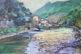 范泰炯油画作品
范泰炯（笔名：天炯），1947年生于浙江杭州 。毕业于杭州教育学院美术系，进修于浙江美术学院（现中国美院）油画系；任职美术教师、设计师等。